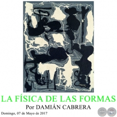LA FSICA DE LAS FORMAS - Por DAMIN CABRERA - Domingo, 07 de Mayo de 2017
